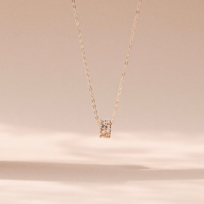 Dây chuyền vàng cỏ 4 lá